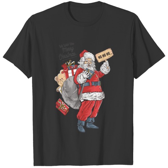 Christmas Santa Claus gift T-shirt
