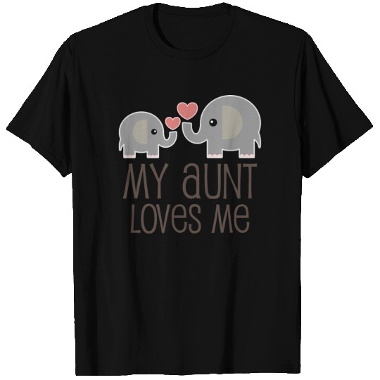 Aunt Loves Niece Nephew T Shirts