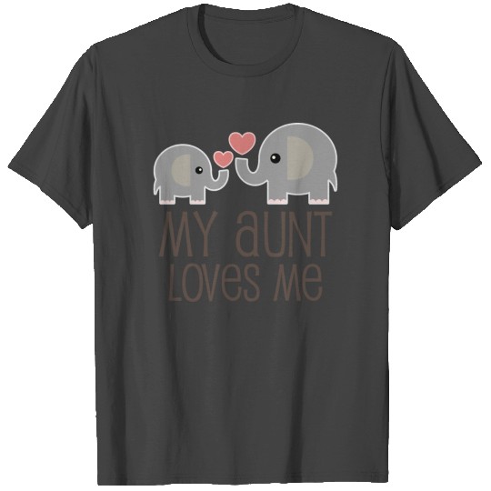 Aunt Loves Niece Nephew T Shirts