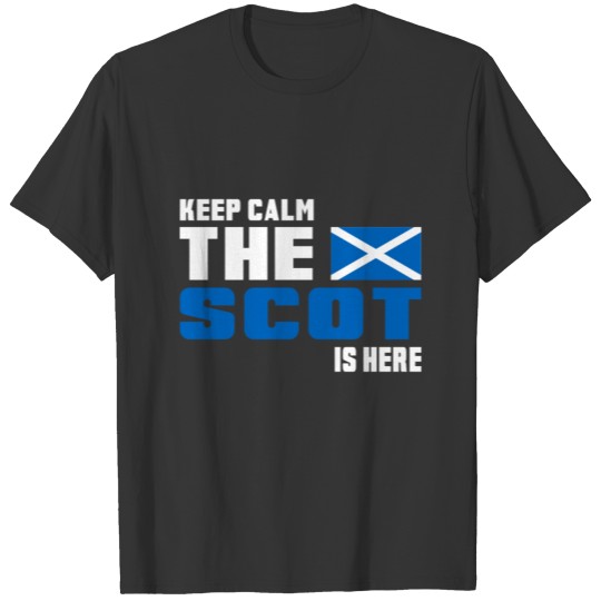 Keep Calm Scotland Design Gift Idea T-shirt