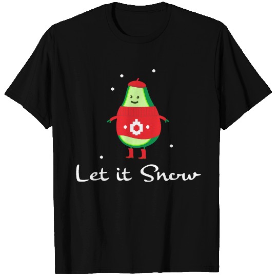winter snow avocado T Shirts