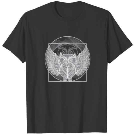 Owls Drawing Gift T-shirt