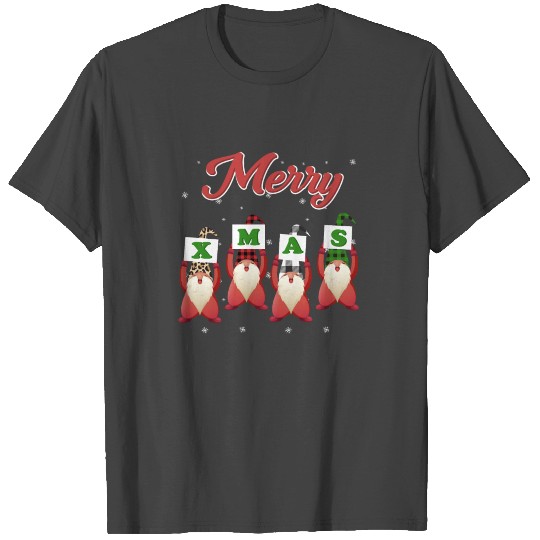 Merry Christmas Gnomes T Shirts