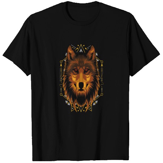 Mountain wolf fighter T Shirts