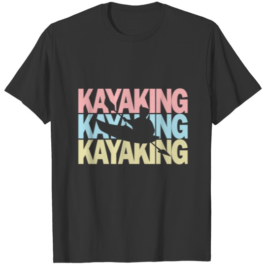 Kayaking Art Surf Windsurfing Gift Kitesurfing T-shirt