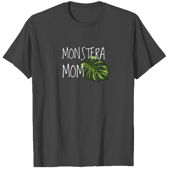 Monstera Mom | Monstera Plant-Mom Plant Lovers T Shirts