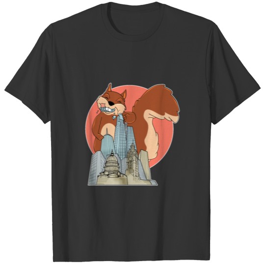 Funny Angry Squirrel Chipmunk Forest Animal Gift T Shirts