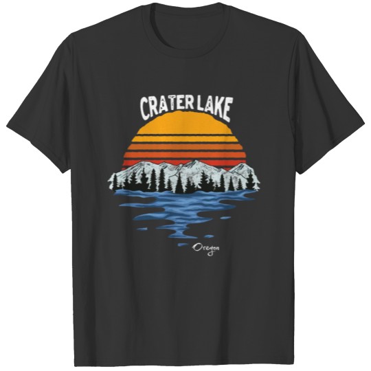 Vintage Crater Lake Oregon Souvenir T Shirts