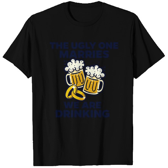 Bachelor Bachelorette Saying Bride Groom Wedding T Shirts