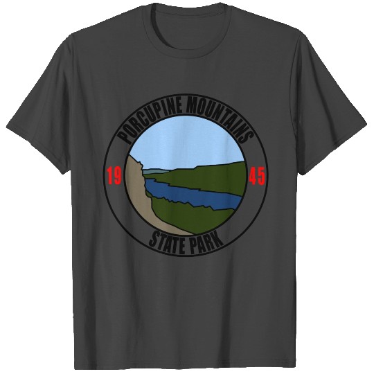 Porcupine Mountains Wilderness State Park Gift T Shirts