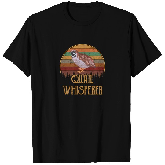 Quail Whisperer, quail hunting T Shirts