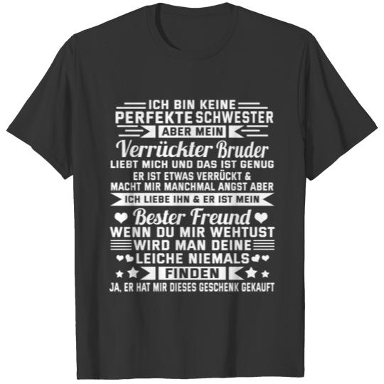 sister brother family T-shirt