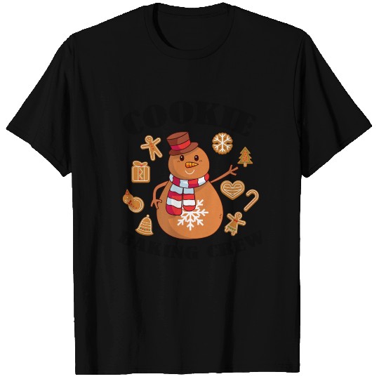 Cookie baking crew family winter gift T Shirts