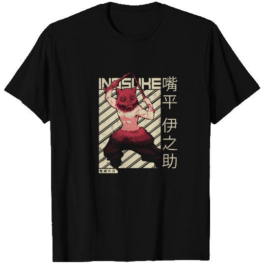 Inosuke demon Anime T Shirts