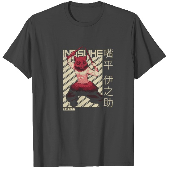 Inosuke demon Anime T Shirts