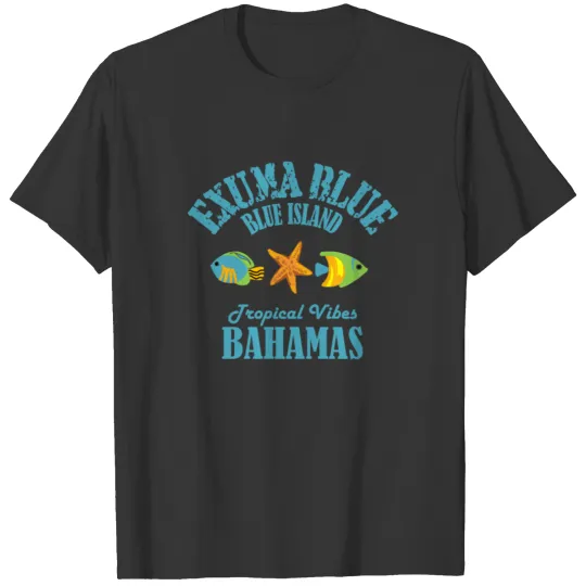 Exuma Blue Bahamas T Shirts