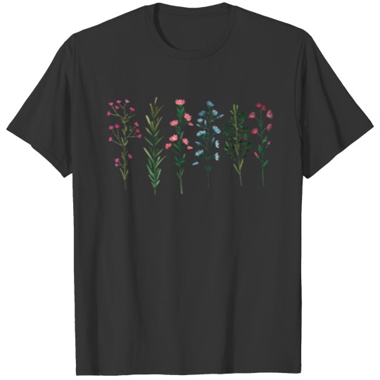 Nice Blossom Of Cute Dozen Flowers For Today Fun G T Shirts