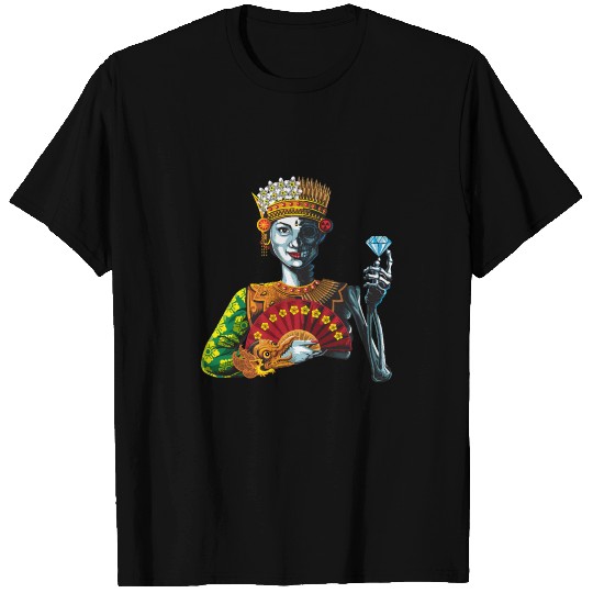 Two Face of Balinese Dancer T Shirts