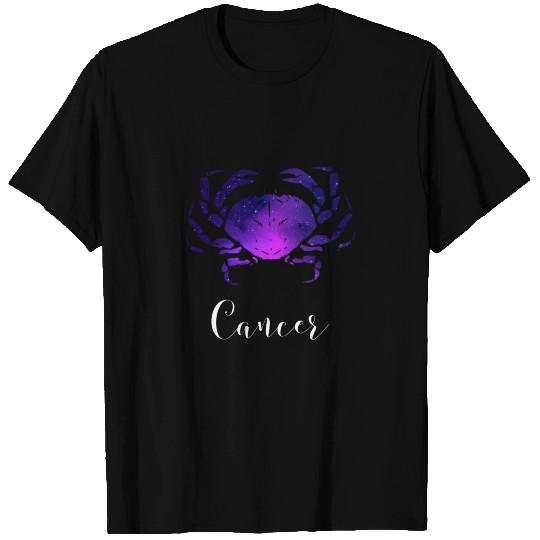 Cancer Zodiac Sign T Shirts