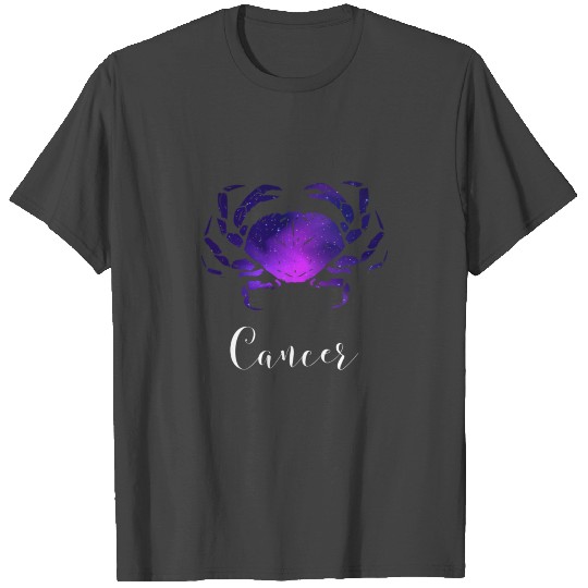 Cancer Zodiac Sign T Shirts