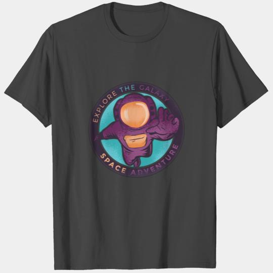 Astronauts Scientist Galaxy Outerspace Space T Shirts