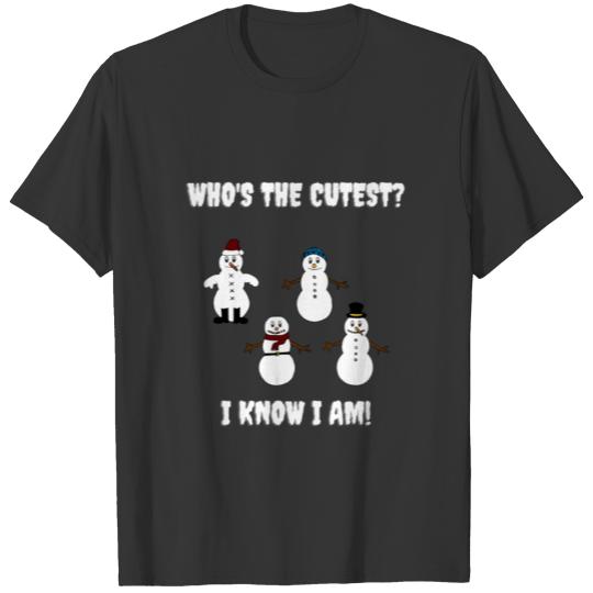 who's the cutest? T-shirt