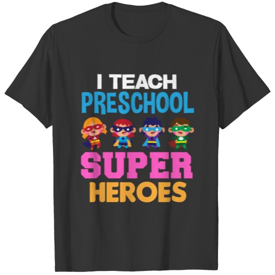 Teacher Student Superhero Cute Gift T-shirt