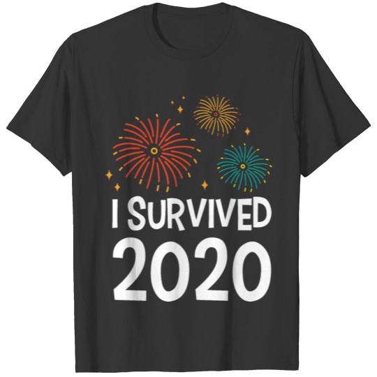 2021 I survived 2020 Funny New Year Holiday Gift T-shirt