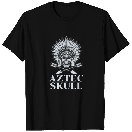 Aztec Skull Warrior Maya Civilization Inca T Shirts