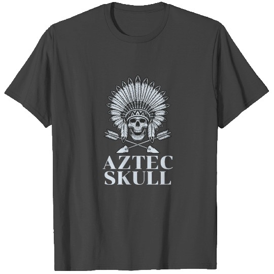 Aztec Skull Warrior Maya Civilization Inca T Shirts