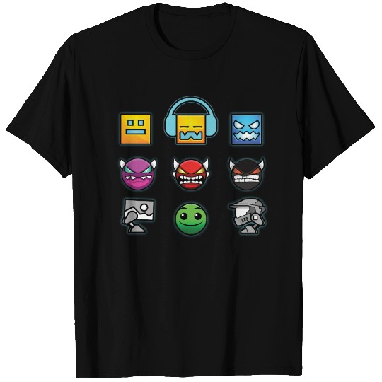geometry dash insane T Shirts