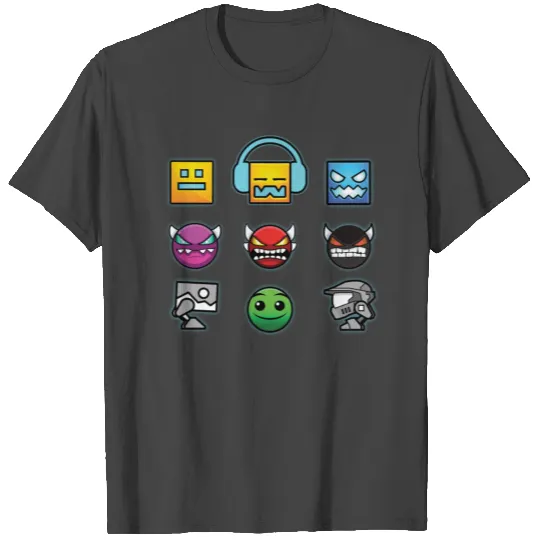 geometry dash insane T Shirts