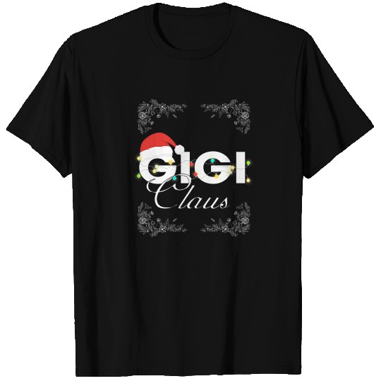 Gigi Santa Claus Hat Matching T Shirts