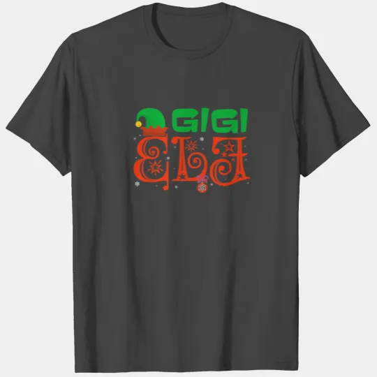 Gigi ELF Group Ugly Matching Family T Shirts