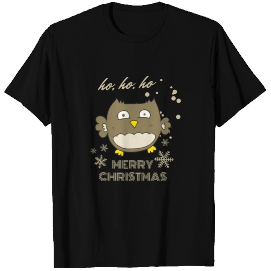 Christmas Owl T Shirts
