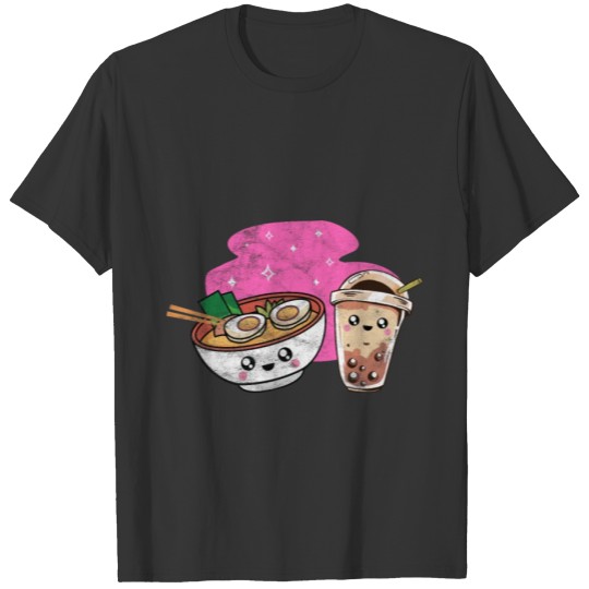 Noodles Kawaii Japanese Tshirt for a Ramen Fan T-shirt