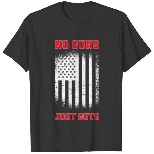 Funny Corrections Officer Law Enforcement No Guns T Shirts
