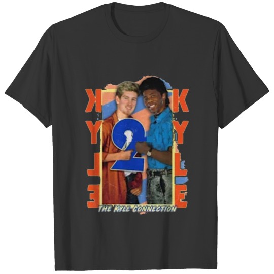 black kyle to kyle connection T-shirt
