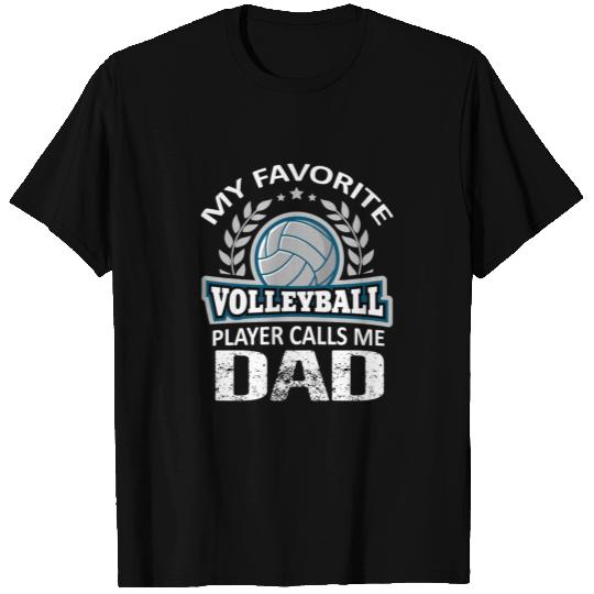 Volleyball Player Calls Dad T Shirts Fathers Day Gift
