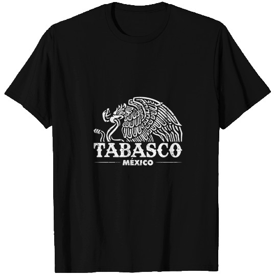 Tabasco Mexico Eagle Vintage Retro Distressed T Shirts