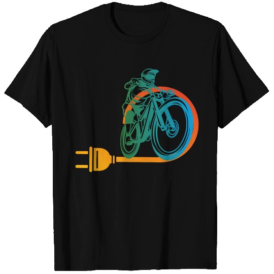 Electric bike race T Shirts