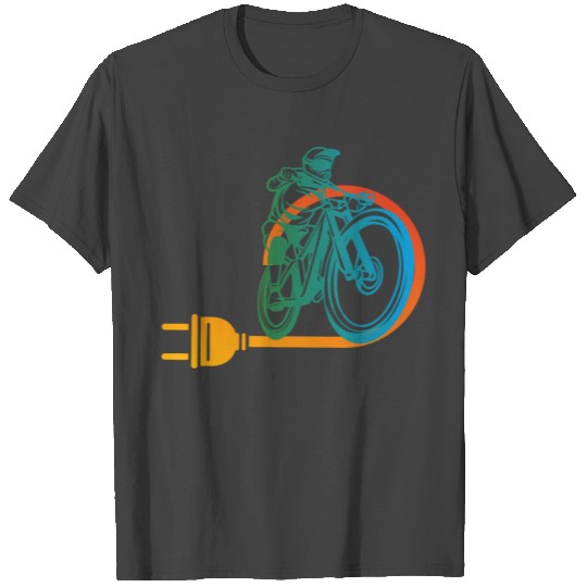 Electric bike race T Shirts
