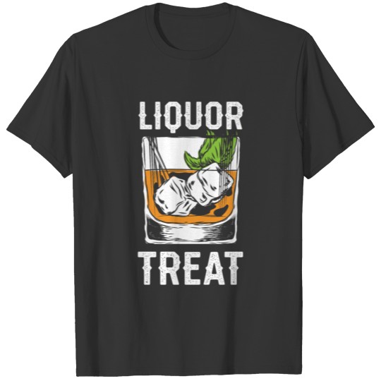 Liquor Halloween Costume Funny Whiskey Cocktail T Shirts