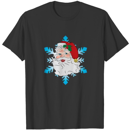Happy Vintage Santa Claus Retro Santa Claus T Shirts