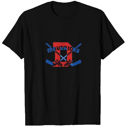Denver Mavericks Vintage Hockey Logo T Shirts
