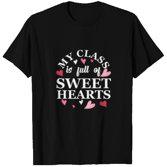 Valentines Day Teachers School Sweethearts Class T Shirts