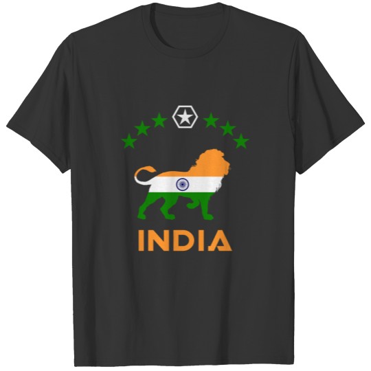 India Lion Design / Gift Idea T-shirt