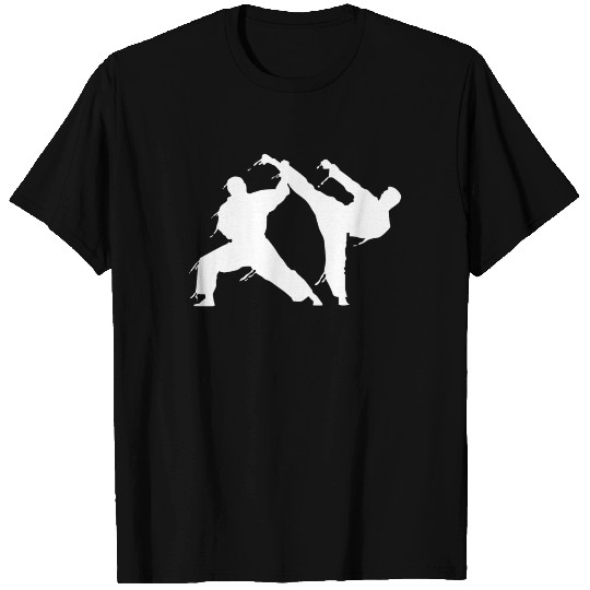 Karate Fighter Martial Art MMA Motif T Shirts
