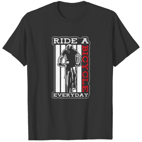 bike racing bike bike tour T-shirt
