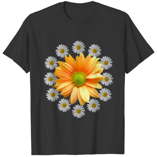 daisy flower daisies bloom floral blooming florets T Shirts
